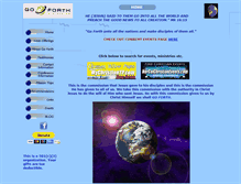 Tablet Screenshot of goforthministries.org